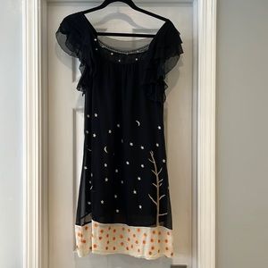 Chiffon Embroidery dress